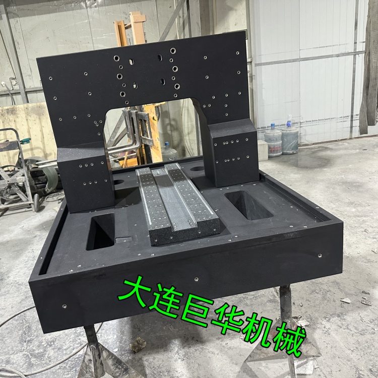 东莞客户订制的大理石平台底座组装发货